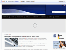 Tablet Screenshot of busse-heizplattentechnik.de